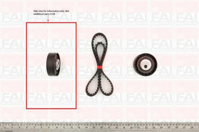 FAI AUTOPARTS tbk102 -  Комплект ремня ГРМ